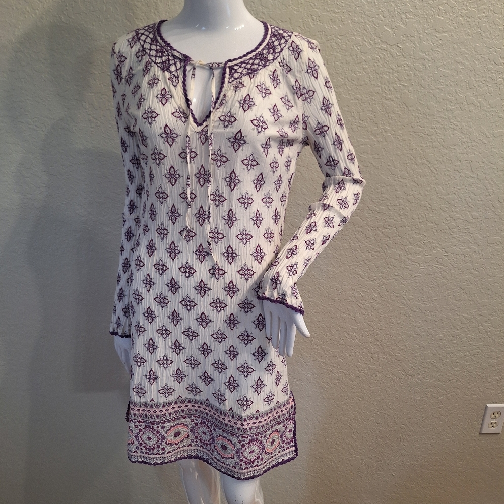 Athleta light crinkle gauze dress